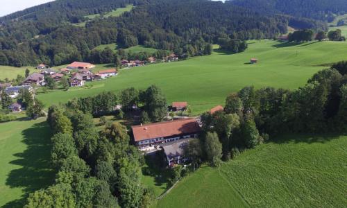 Der Bucherhof von oben