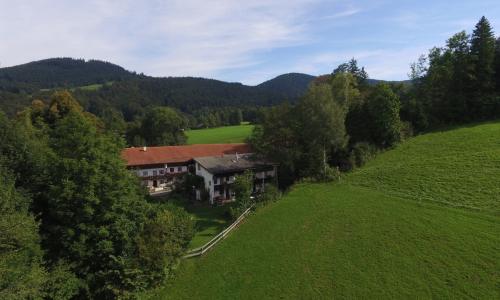 Der Bucherhof von oben