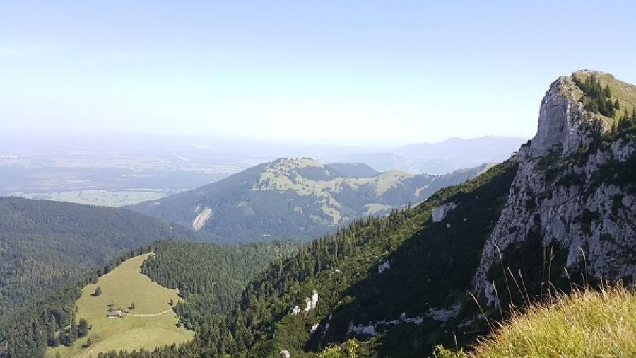 Der Breitenstein im Oberbayern